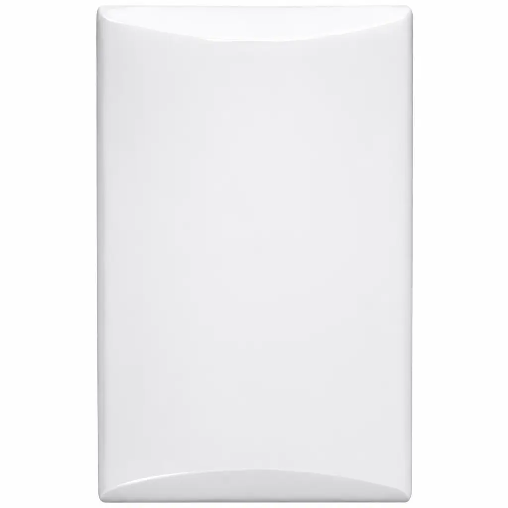 Placa ciega de color blanco marca Eagle para cubrir cajetines eléctricos de pared 1