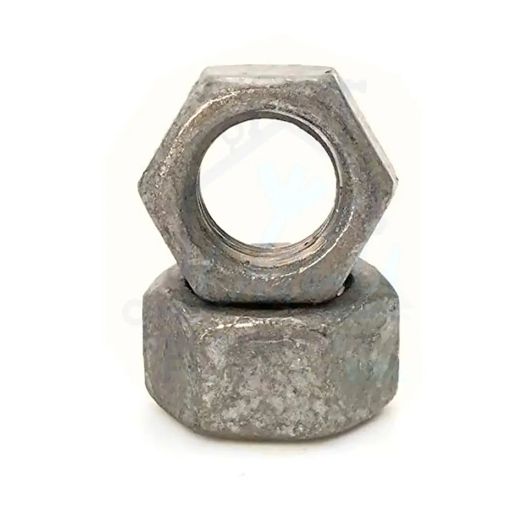 TUERCA 8/32" HEXAGONAL GRADO 2 GALVANIZADA