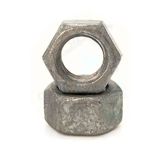 TUERCA 8/32" HEXAGONAL GRADO 2 GALVANIZADA