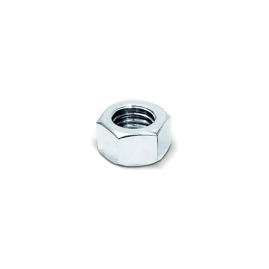 TUERCA 1/4" HEXAGONAL GRADO 2 GALVANIZADA