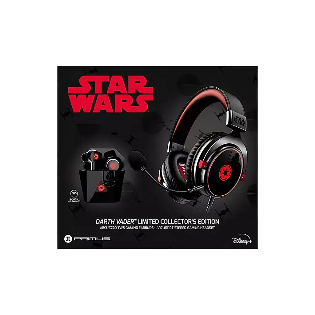 KIT AUDIFONOS GAMER DARTH VADER LIMITED PRIMUS