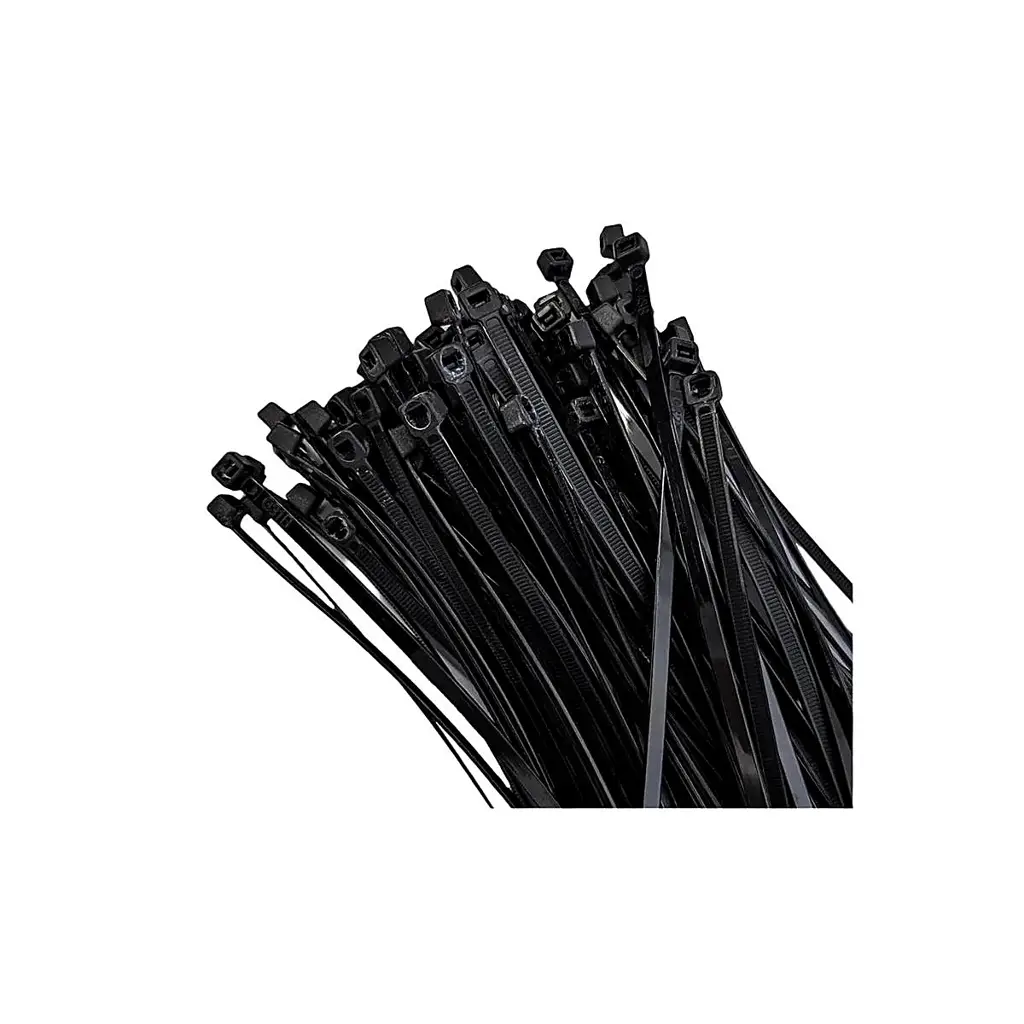 AMARRA PLASTICA NEGRA 12" WADFOW (UNIDAD)