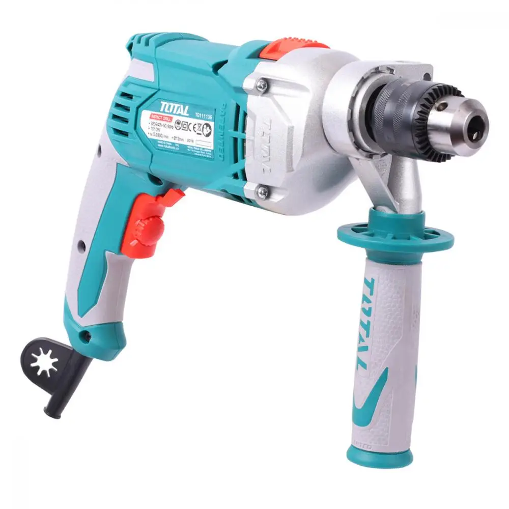 TALADRO 1/2 PERCUTOR 1010W INDUSTRIAL TOTAL — vista 2