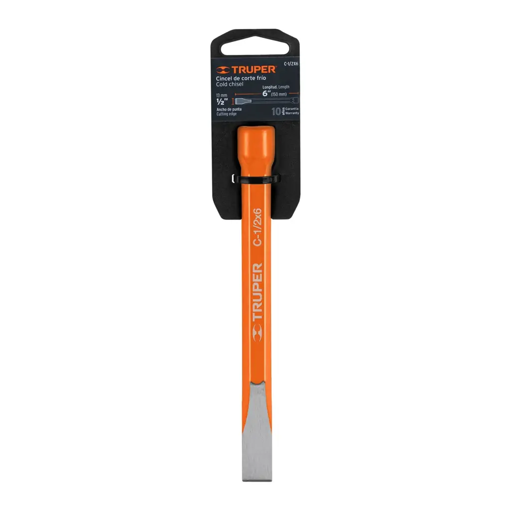 CINCEL 1/2 X 6 PULGADAS TRUPER — vista 2