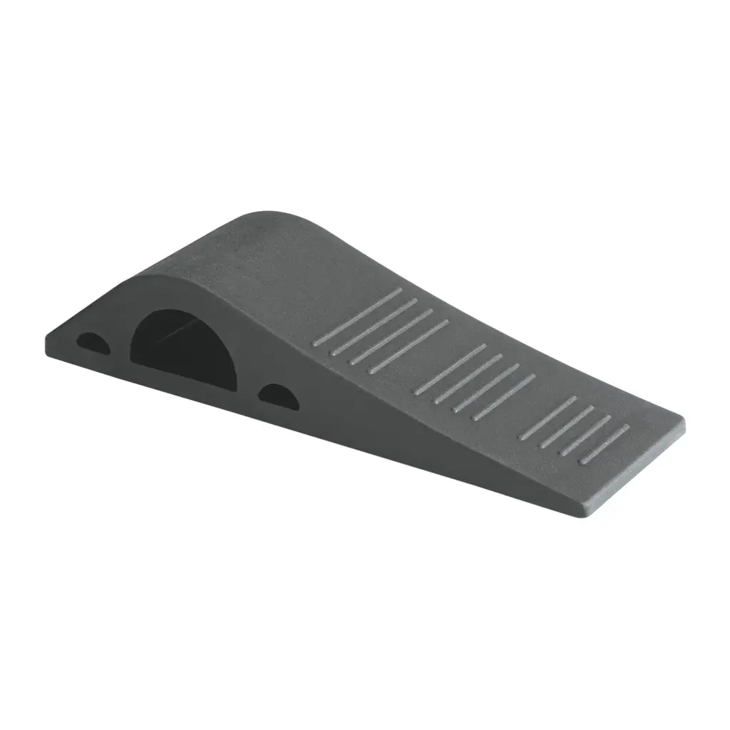 Cuña negra de TPE flexible para puerta marca Hermex 1