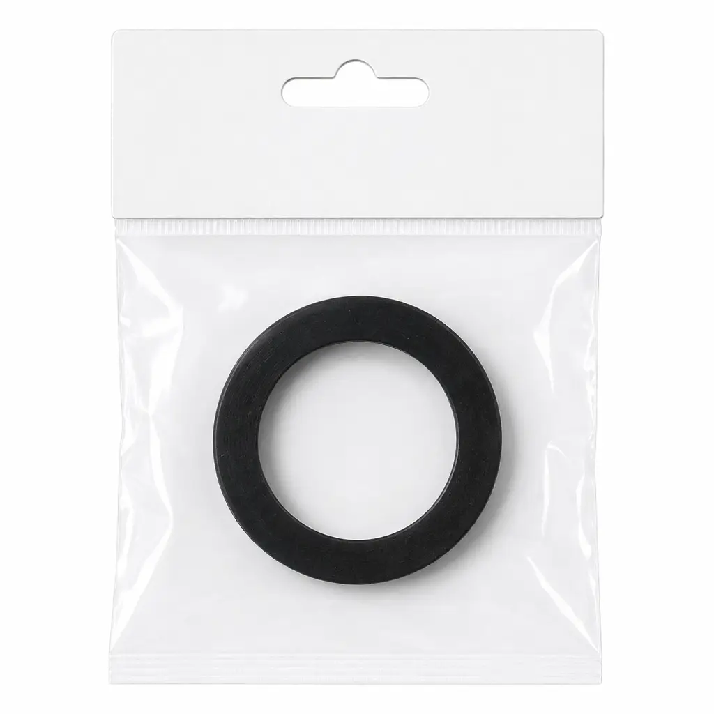 Empaque de hule color negro de tres cuartos de pulgada para manguera de jardín 2