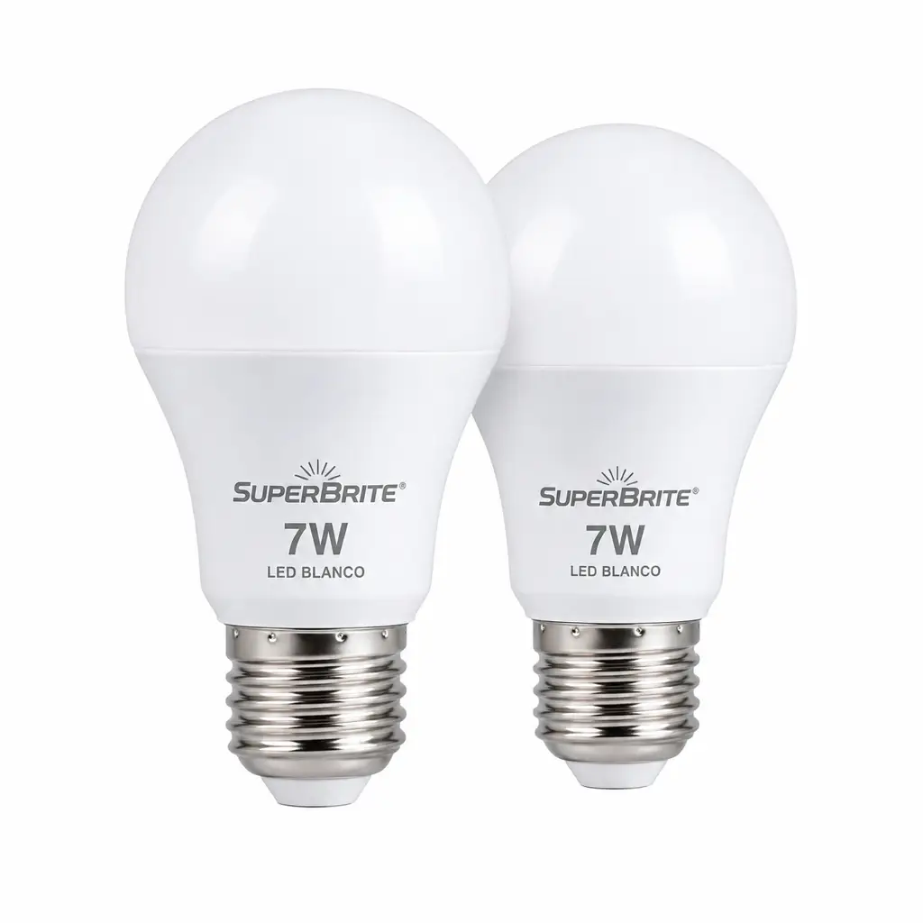 BOMBILLO LED BLANCO 7W SUPERBRITE (PAR)